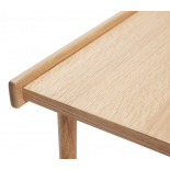 Mesa de centro madera de roble.