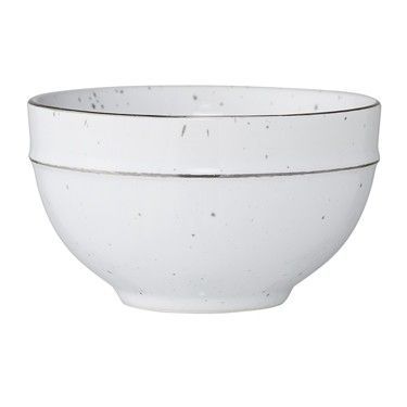 Bowl de cerámica blanca