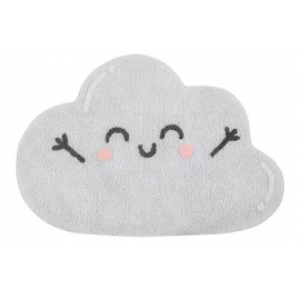 Alfombra Lavable Happy Cloud. 120x85 cm.