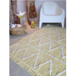 Alfombra Lavable Hippy Yellow 120x160