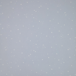 Papel pintado Ludmila estampado de estrellas blanco 10 x 0,53 m