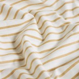 Set Ghia funda nórdica, bajera y funda almohada algodón orgánico GOTS rayas 60 x 120 cm