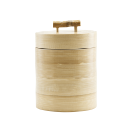 Caja de bambú.