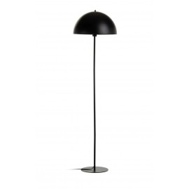 Lámpara de pie negra. 40x40x145,5 cm.