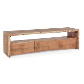Mueble TV madera. 160x45x46 cm.