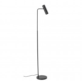 Lámpara de pie metal. 25,5x23x155 cm.