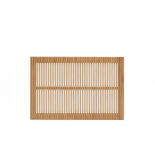 Cabecero Beyla de madera maciza de fresno para cama de 90 cm