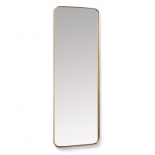 Espejo de pared Orsini metal dorado 55 x 150,5 cm