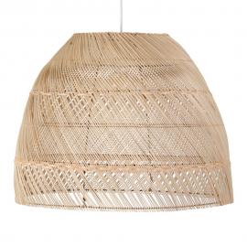 Lámpara de techo bambú. ø70x45 cm.