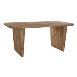 Mesa de comedor madera reciclada. 180x90x77 cm.