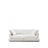 Sofá Gala 3 plazas con doble chaise longue blanco 210 cm