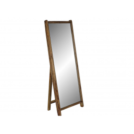 Espejo de pie madera reciclada. 62x40x165 cm.