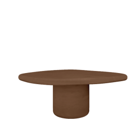 Mesa de centro cemento marrón. Varios tamaños.