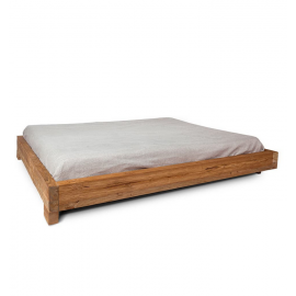 Base de cama rústica. 218x180x26 cm.
