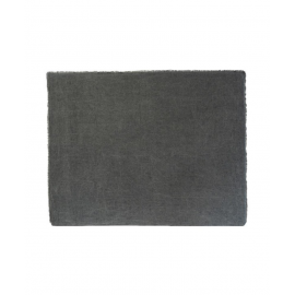 Cabecero lino negro. 195x130 cm.