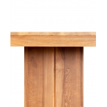Mesa madera. 240x110x76 cm.