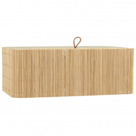 Caja bambú.