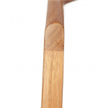 Silla madera de teca. 56x57x76 cm.