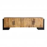 Mueble TV madera. 170x40x50 cm.