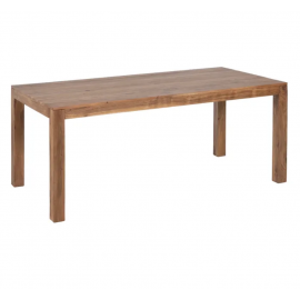 Mesa de comedor madera natural. 180x90x76 cm.